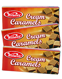 Wilsons Cream Caramels Slab