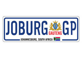 Joburg Number Plate Magnet