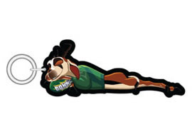 SA Rugby Bokkie Keyring