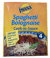 Imana Spagetti Bolognaise Cook-in-Sauce