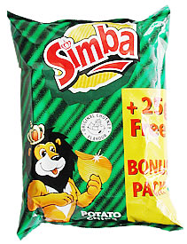 Simba Original Chutney Potato Crisps