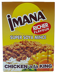 Imana Soya Mince Chicken a La King 200g