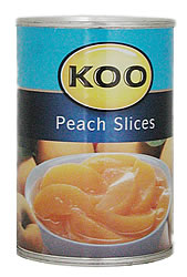 Koo Sliced Peaches